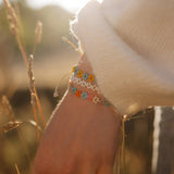 Kelopak Daisy Chain Beaded Bracelet