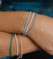 KA'ANAPALI FROSTED GLASS BEADED Bracelet