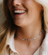 DAINTY BEADED CHOKER NECKLACE