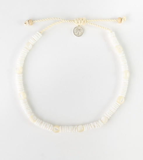 MADASARI BEACH MOTHER OF PEARL ANKLET