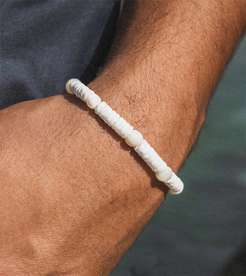 MADASARI BEACH MOTHER OF PEARL BRACELET