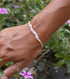 LOVE IS HERE NATURAL STONE BRACELET