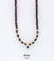 Wood and Teeth Necklace