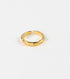 Flow With It Engraved Wave Ring Gold