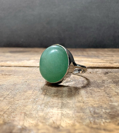 Green Aventurine Ring