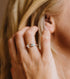 MOON AND STAR ADJUSTABLE RING