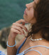 Surfer Girl Double Wave Ring