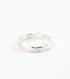 Flow With It Engraved Wave Ring Silver