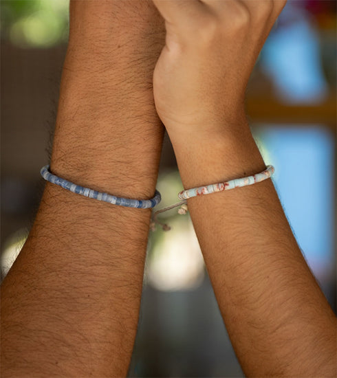 MAUI STONE BEADS BRACELET