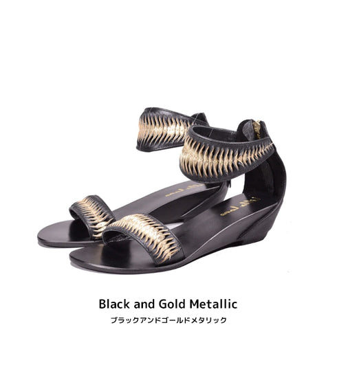 Santana Kala Mini Wedge - Two_Tone