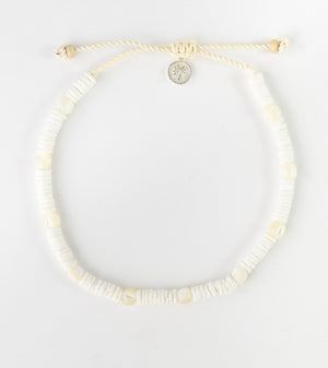 MADASARI BEACH MOTHER OF PEARL ANKLET