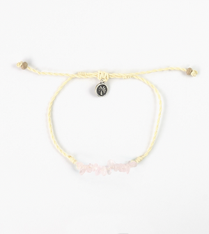 LOVE IS HERE NATURAL STONE BRACELET